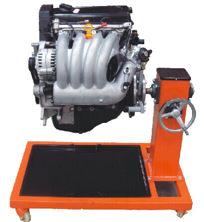 HY-QC719C型汽油電控發(fā)動(dòng)機拆裝實(shí)訓臺（發(fā)動(dòng)機翻轉臺架）